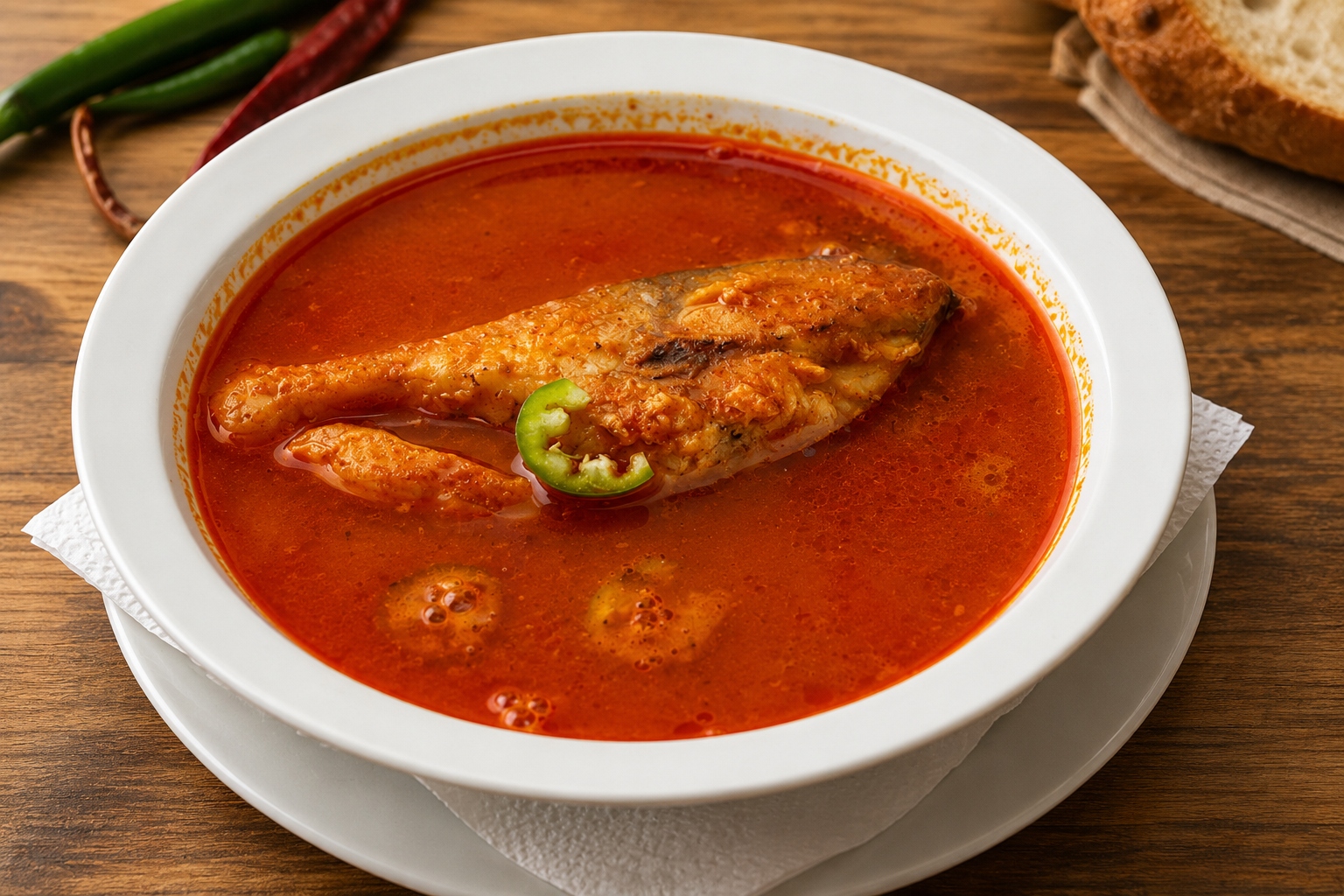 Halászlé, (D, I) - Fischsuppe - Fish soup