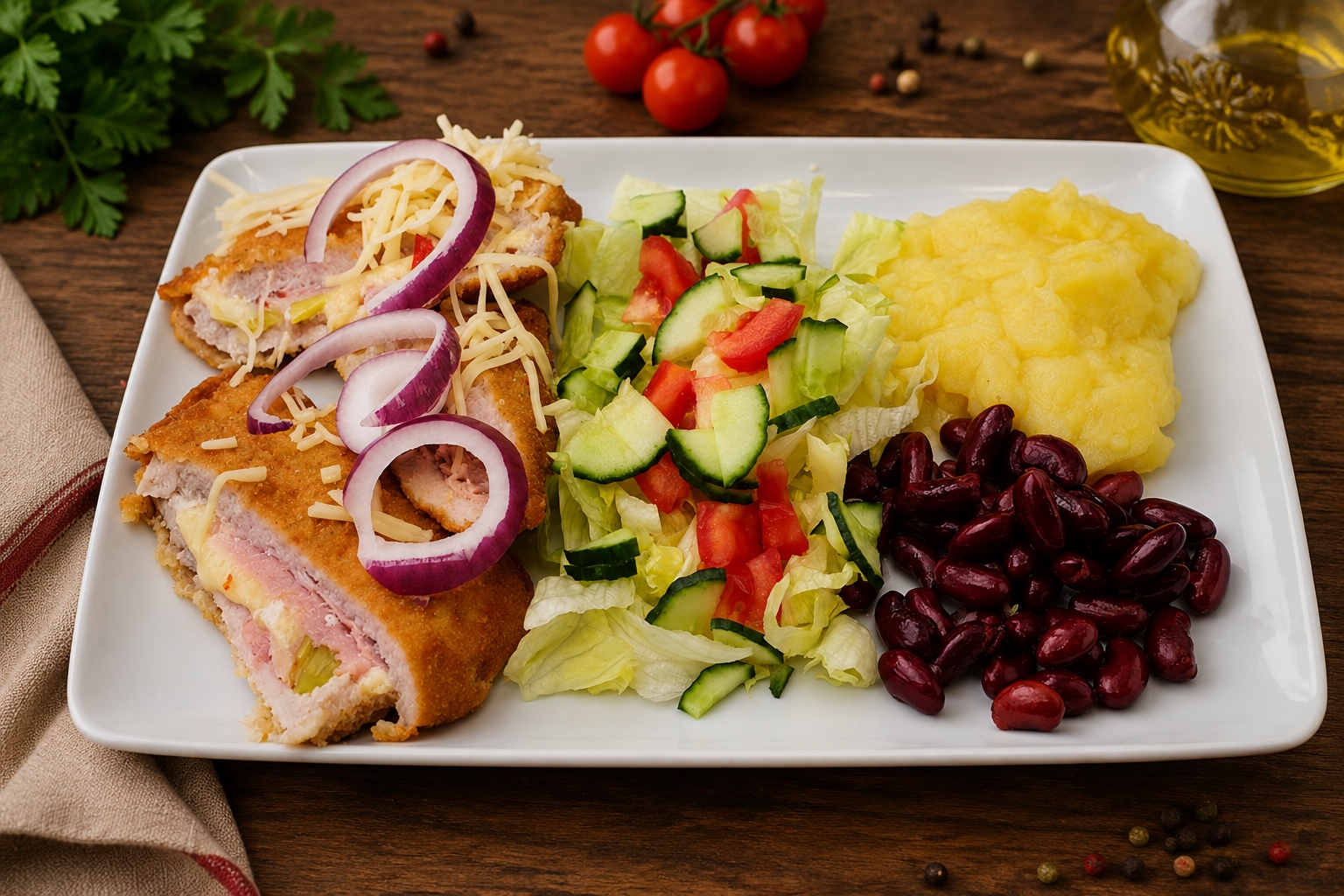 Parasztos Crodon Bleu (A,C,G) - Bauern Cordon Bleu - Peasant Cordon Bleu